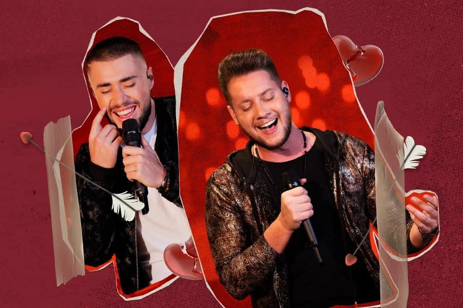 Disponível “A Conta Não Fecha”, segunda música inédita do DVD Isso é Bruno & Denner — foto de divulgação