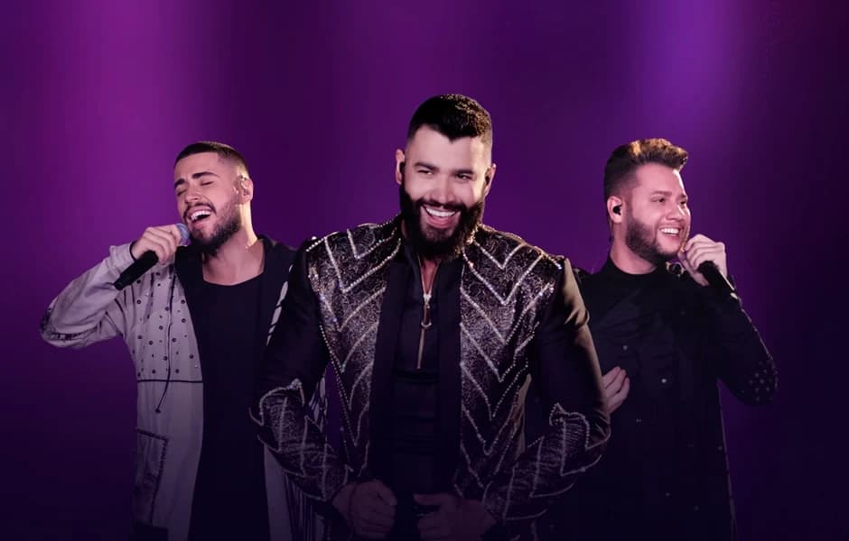 Sertanejos Bruno & Denner participam de “Vingadora”, nova música de Gusttavo Lima — foto de divulgação