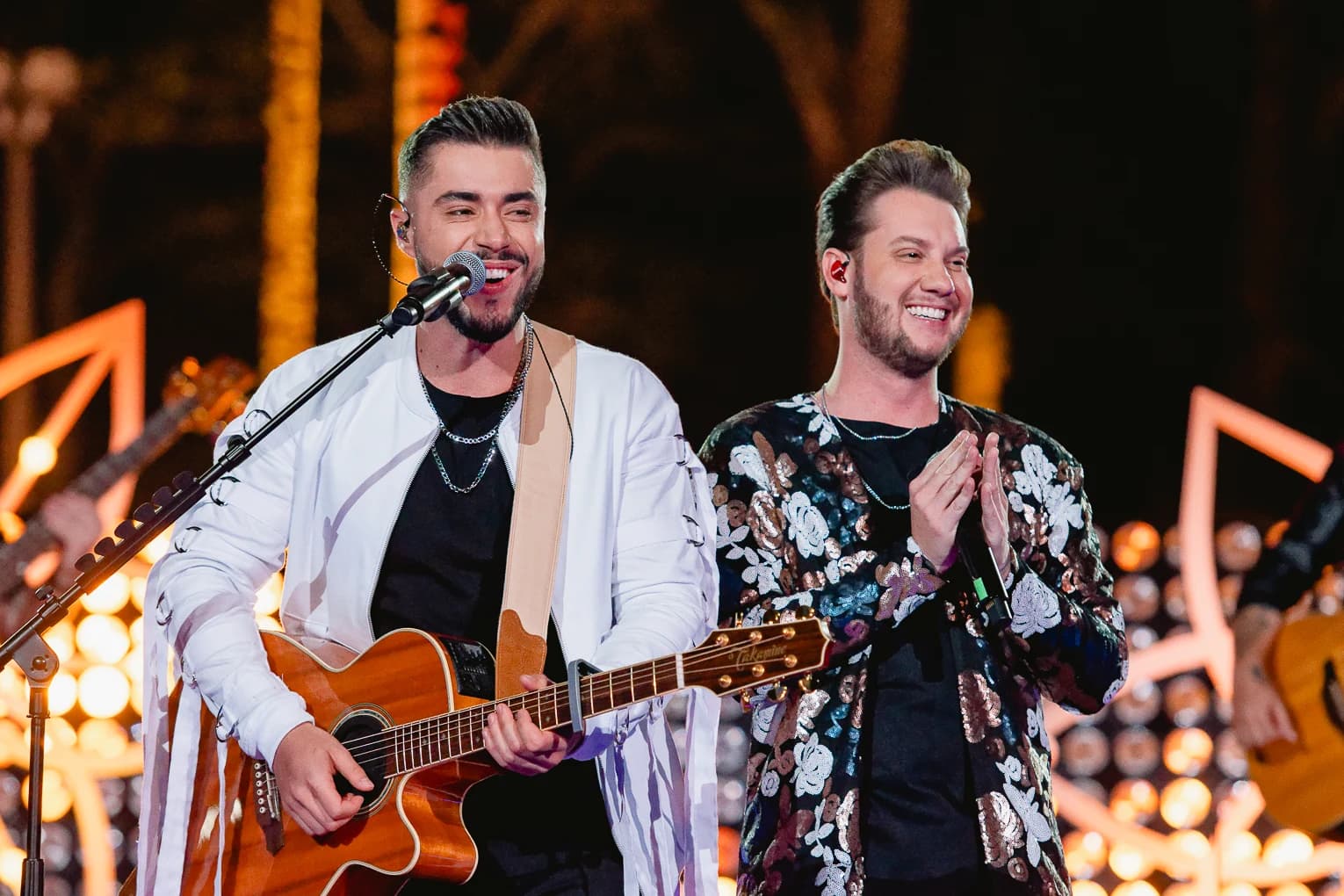 Bruno e Denner se apresentam em Buteco São Paulo neste sábado (11) — foto de divulgação